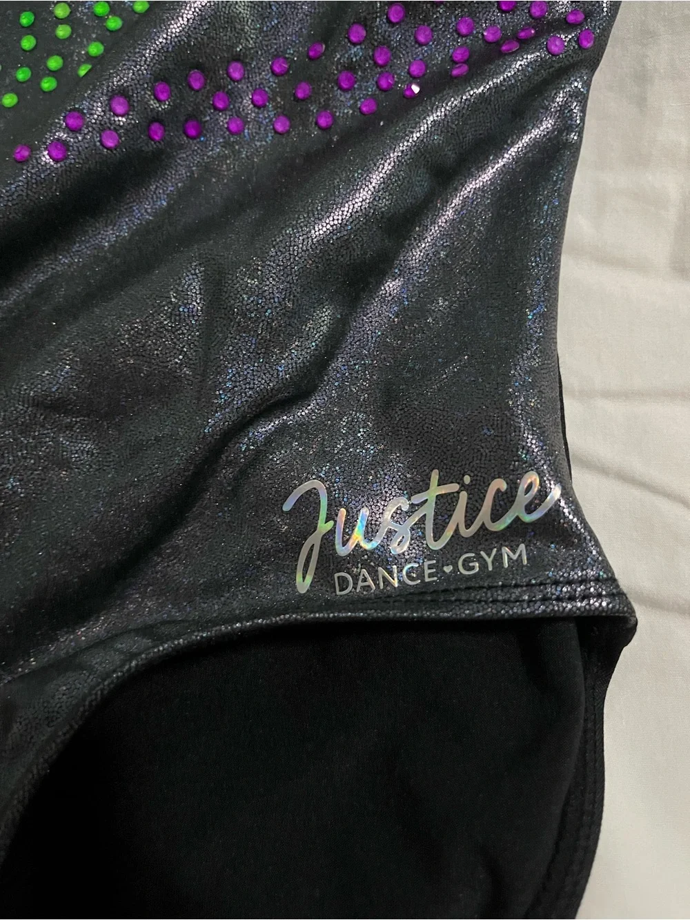Justice gymnastics leotard size 5/6
